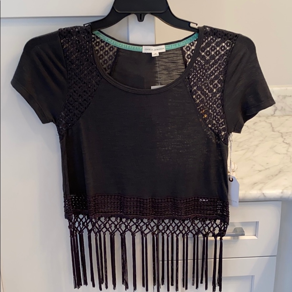 Fringe top